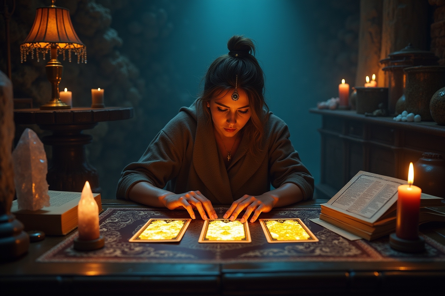 Tarot Arbeit: Tiefgehende Kartenbotschaften